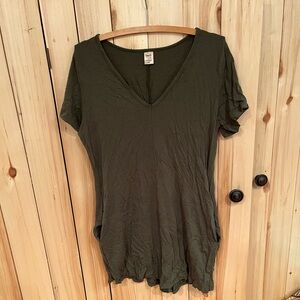 Olive Green Smash + Tess Shorty Romper.